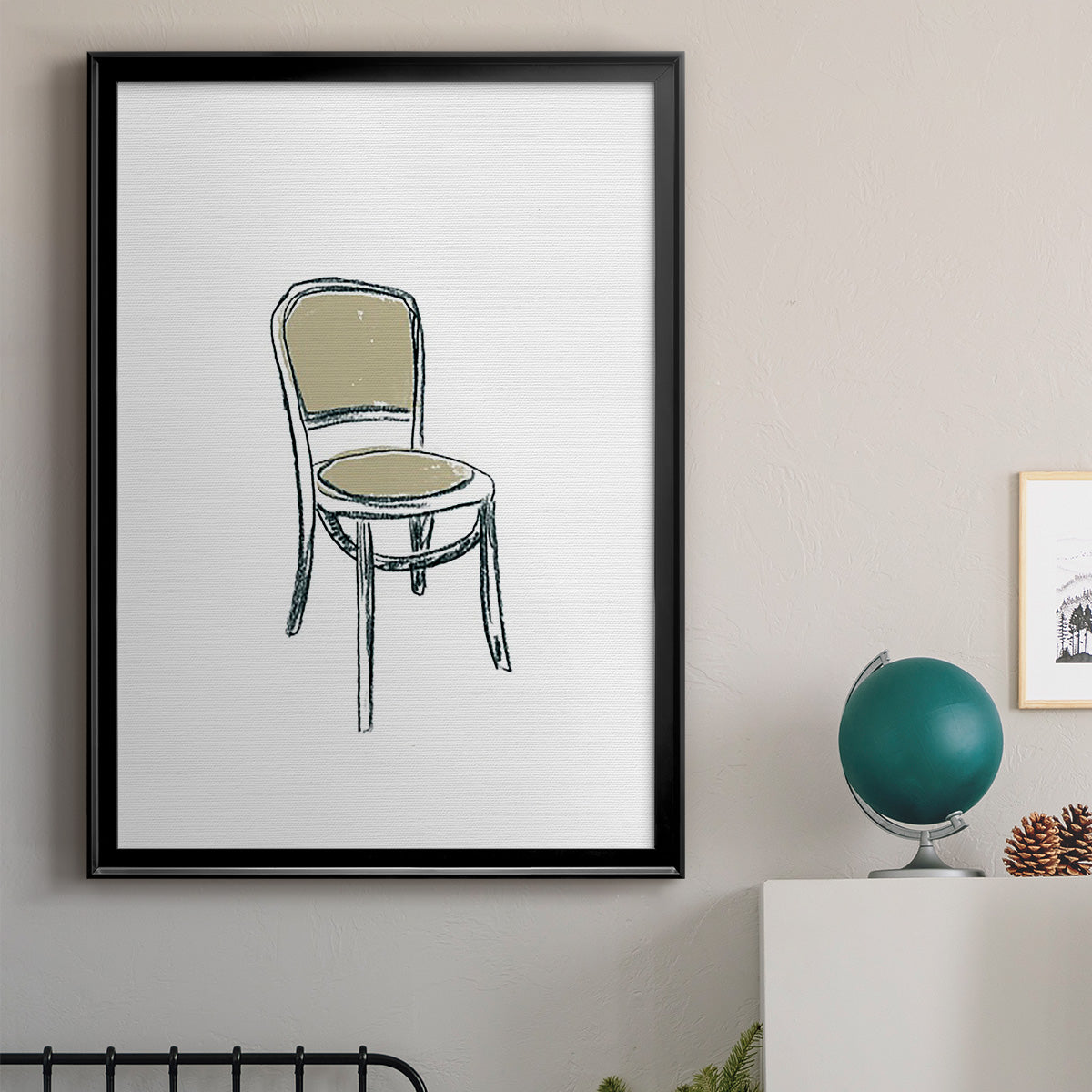 Take a Seat XI - Modern Framed Canvas Print