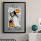 Trick or Treat Ghost - Modern Framed Canvas Print