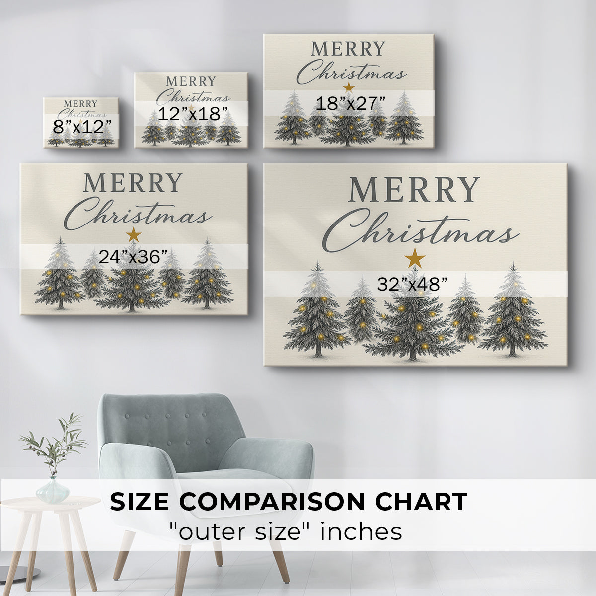 Frostlit Whisper - Canvas Art Print