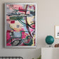 Multiple Wavelengths I - Modern Framed Canvas Print