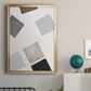 Block Encounter Revisit II - Modern Framed Canvas Print