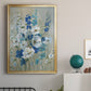 Blue Garden I - Modern Framed Canvas Print