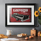 The Garage Premium Framed Print - Ready to Hang