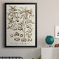 Sepia Botanical Journal II - Modern Framed Canvas Print