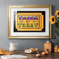 Trick or Treat Ticket Premium Framed Print - Ready to Hang