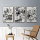 Marbling VII - Framed Premium Gallery Wrapped Canvas L Frame 3 Piece Set - Ready to Hang