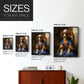 Royal Animals Series LIX - Restickable Framed Art Set