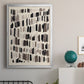 Chalk and Flint I - Modern Framed Canvas Print