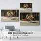 Strawberries and Champagne, c. 1881-1885 - Floater Framed Canvas Print