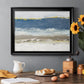Blue Skies - Modern Framed Canvas Print