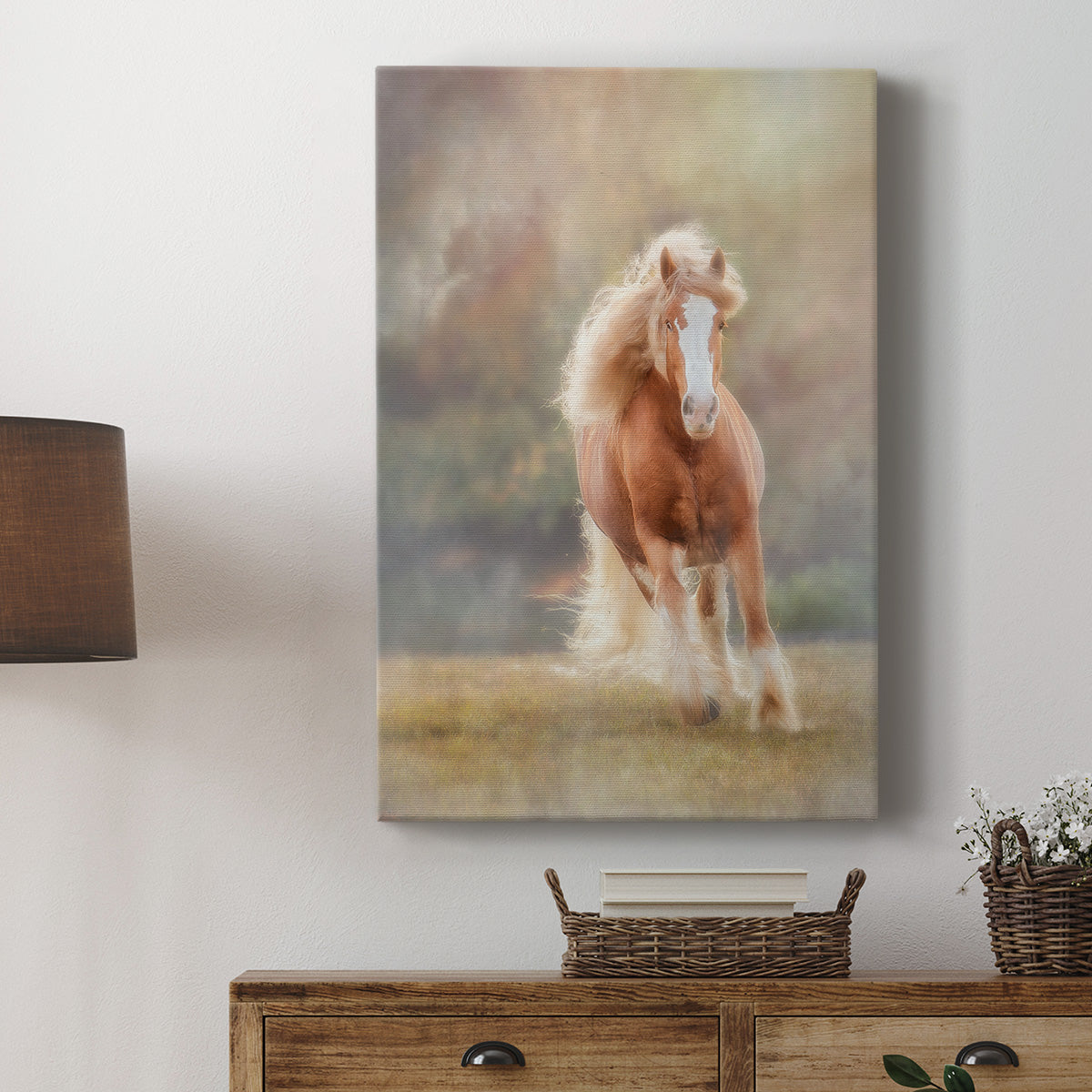 Horse Motion VII Premium Gallery Wrapped Canvas - Ready to Hang