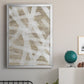 Splinters - Modern Framed Canvas Print
