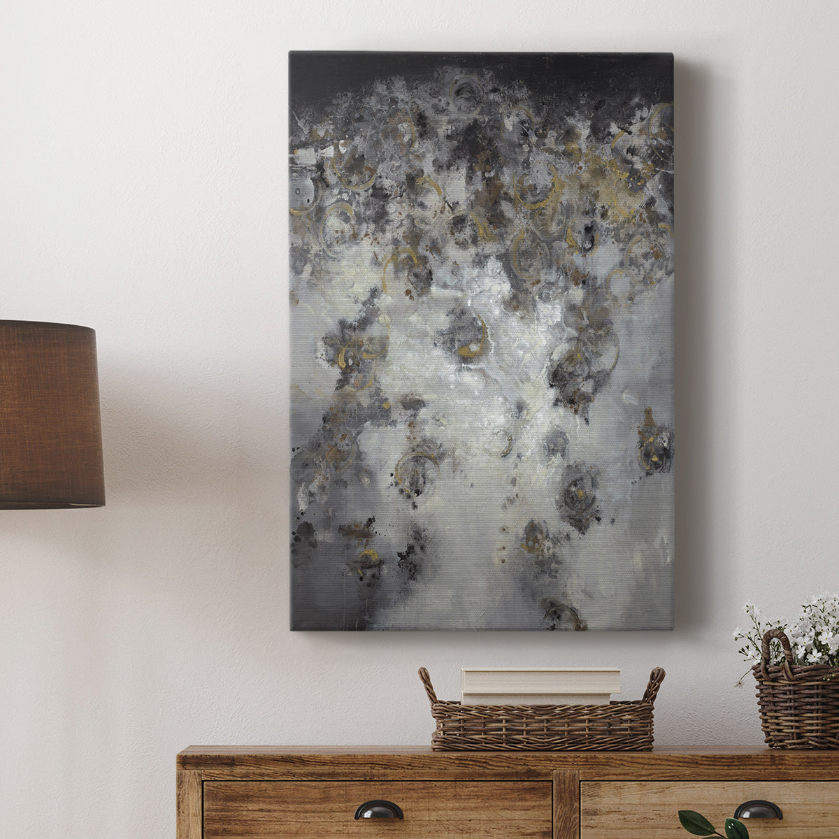 Meteor Showers Premium Gallery Wrapped Canvas - Ready to Hang