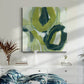 Verdigris Motion II-Premium Gallery Wrapped Canvas - Ready to Hang