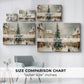 Tinsel-Gold Fir at Eve - Canvas Art Print