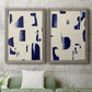 Fragment Abstraction I - Premium Framed Canvas 2 Piece Set - Ready to Hang