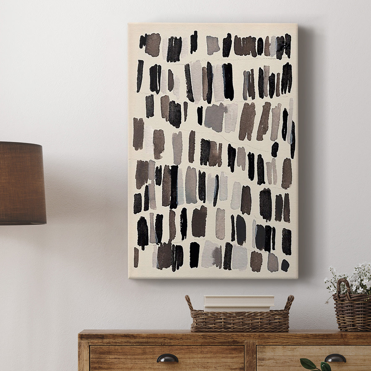 Chalk and Flint III - Canvas Art Print