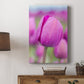 Magenta Stem - Canvas Art Print