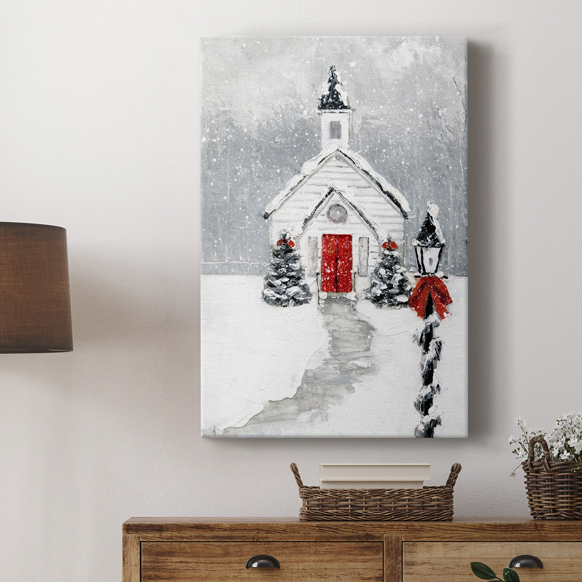 Soft Silent Night Premium Gallery Wrapped Canvas - Ready to Hang