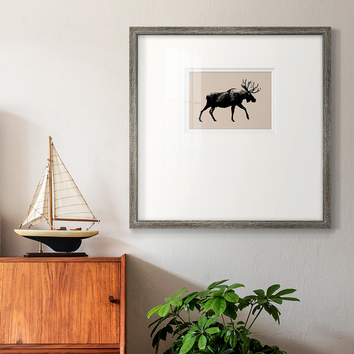 Wild Ambler I Premium Framed Print Double Matboard