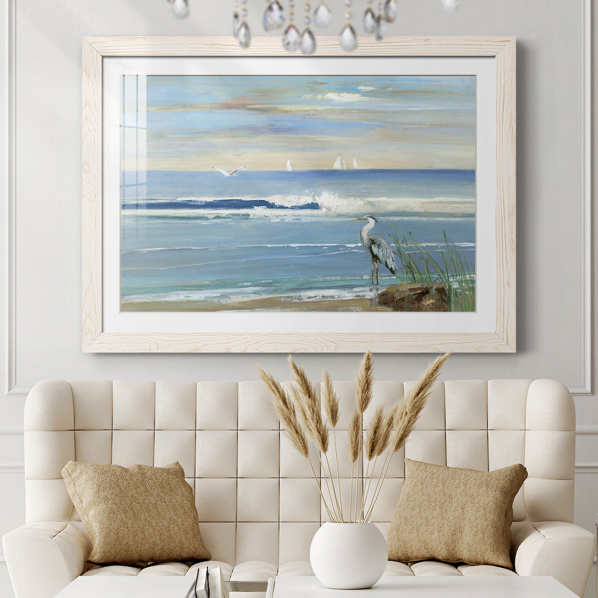 Sunrise Bay - Barnwood Framed Art Print
