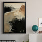 Baked Paintstrokes III - Modern Framed Canvas Print