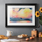 Prism Seascape III - Modern Framed Art Print