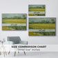 Field with Irises near Arles, 1888 - Floater Framed Canvas Print