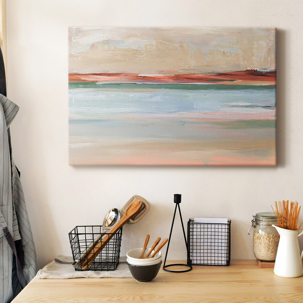 Sienna Horizon II Premium Gallery Wrapped Canvas - Ready to Hang