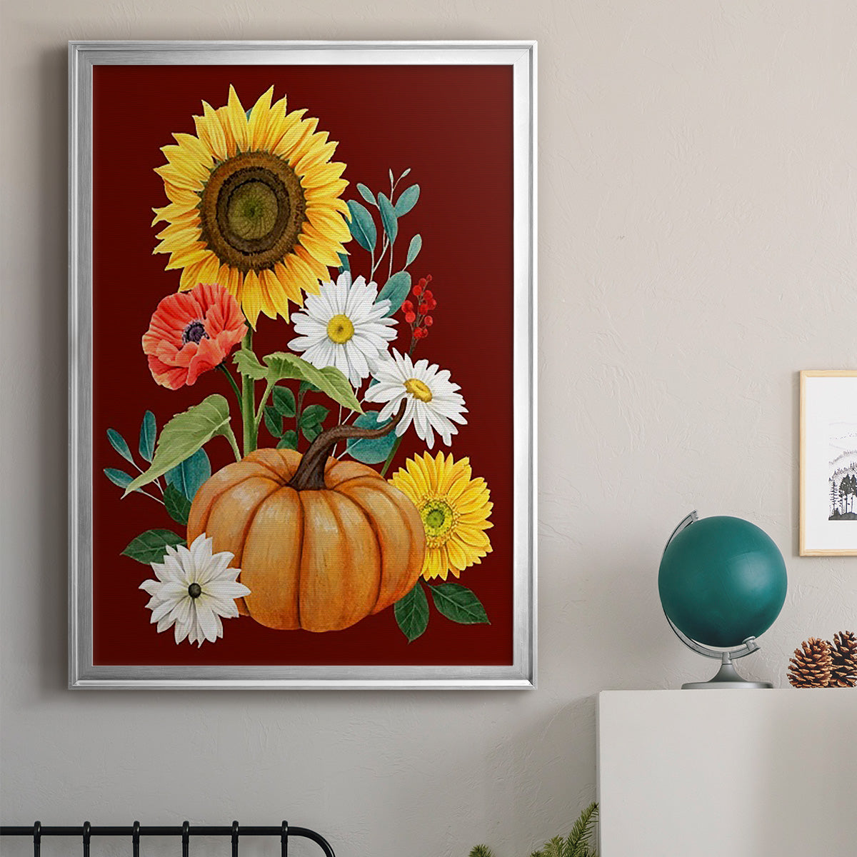 Beautiful Fall II - Modern Framed Canvas Print