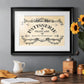 Antique French Label I - Modern Framed Art Print