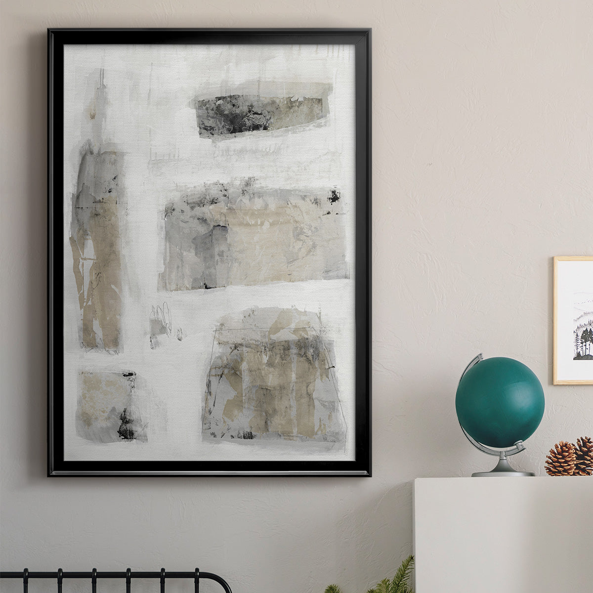 A Simple Love II - Modern Framed Canvas Print