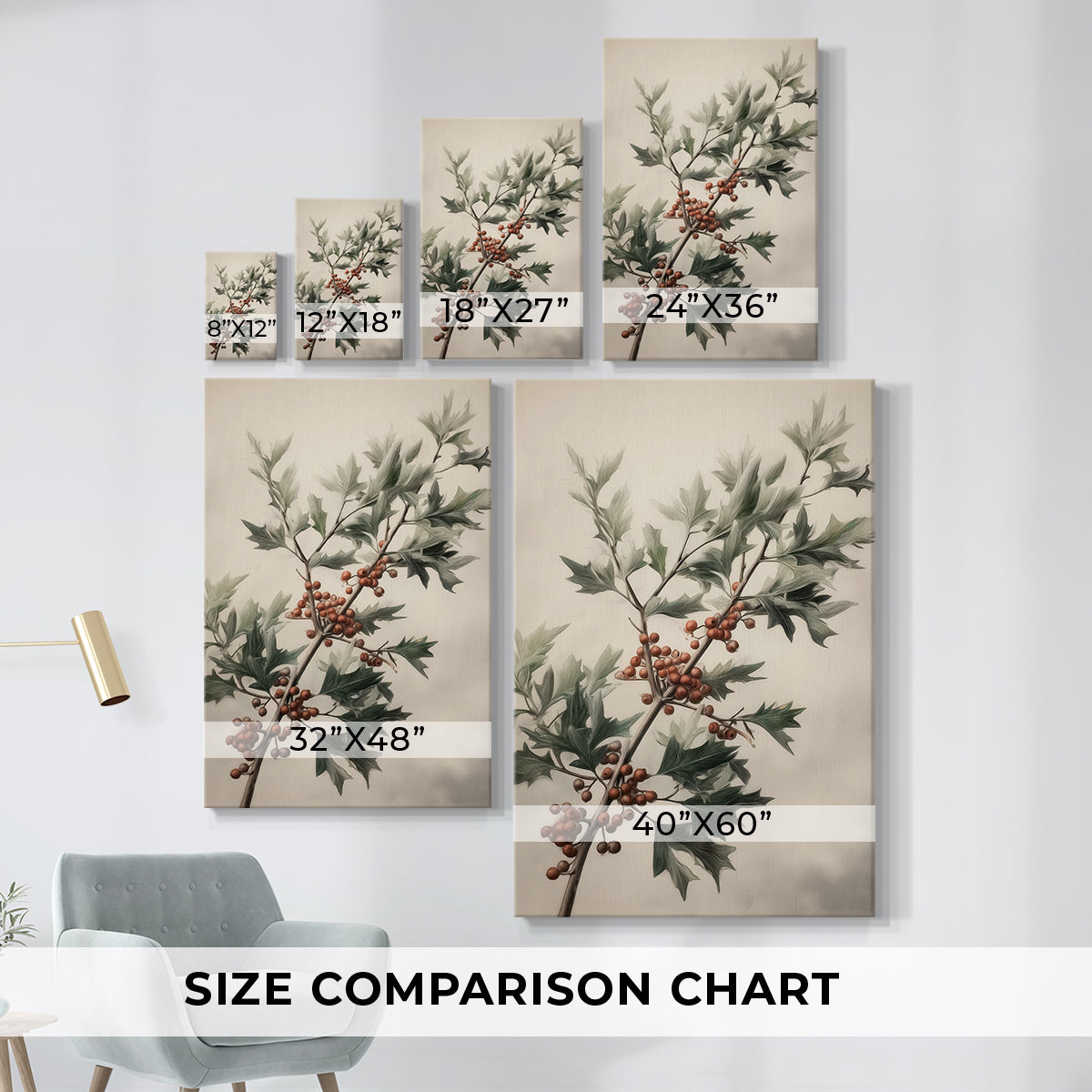 Icicles of Golden Promise - Canvas Art Print