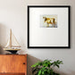 Gold Cow Premium Framed Print Double Matboard