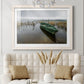 Green One - Barnwood Framed Art Print