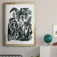 Ink Jungle IV - Modern Framed Canvas Print