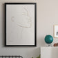 Portrait Sketch I - Modern Framed Canvas Print
