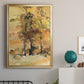 Fall Foliage Watercolor I - Modern Framed Canvas Print