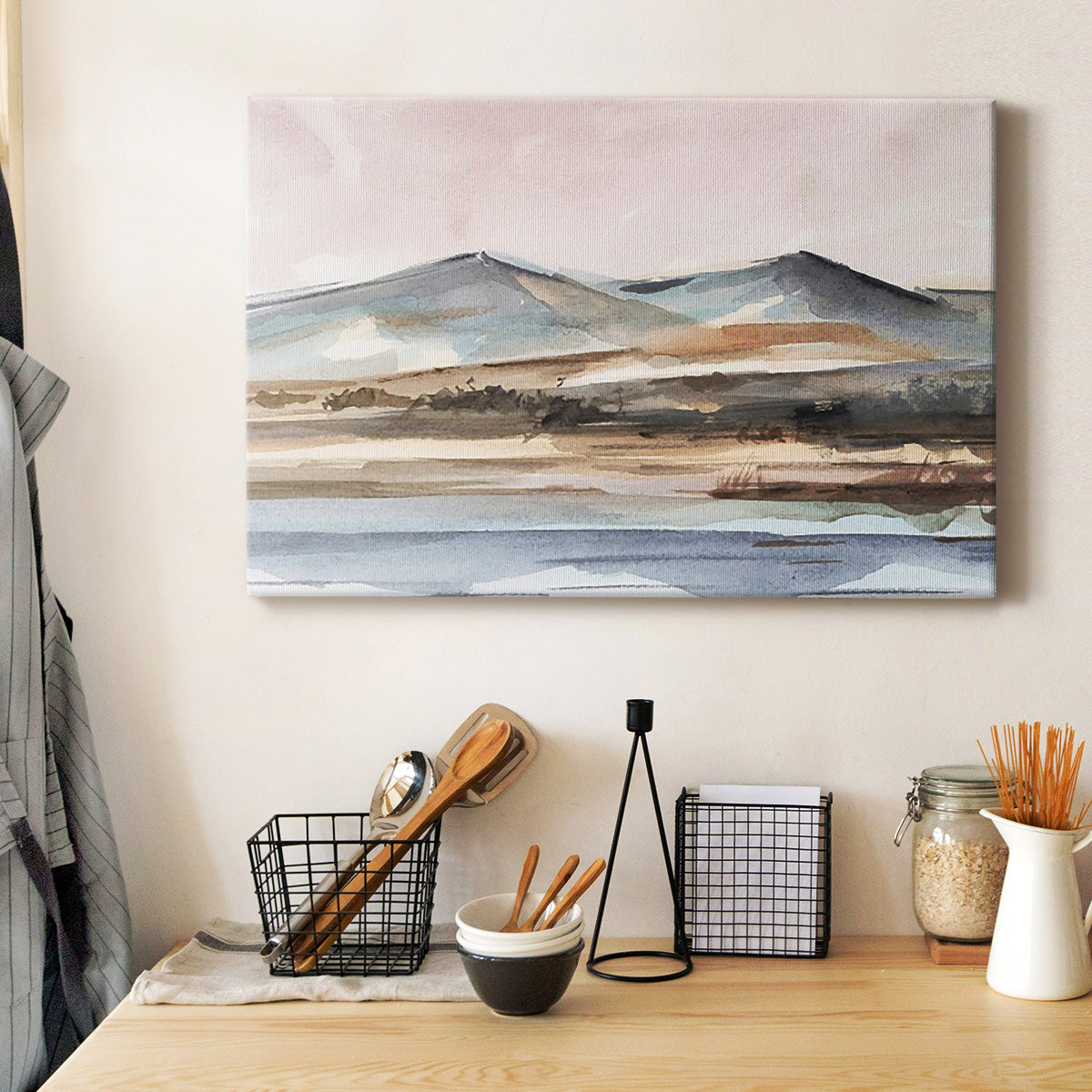 Autumn Mountain Valley II - Canvas Art Print