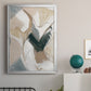 Marble Lines II - Modern Framed Canvas Print