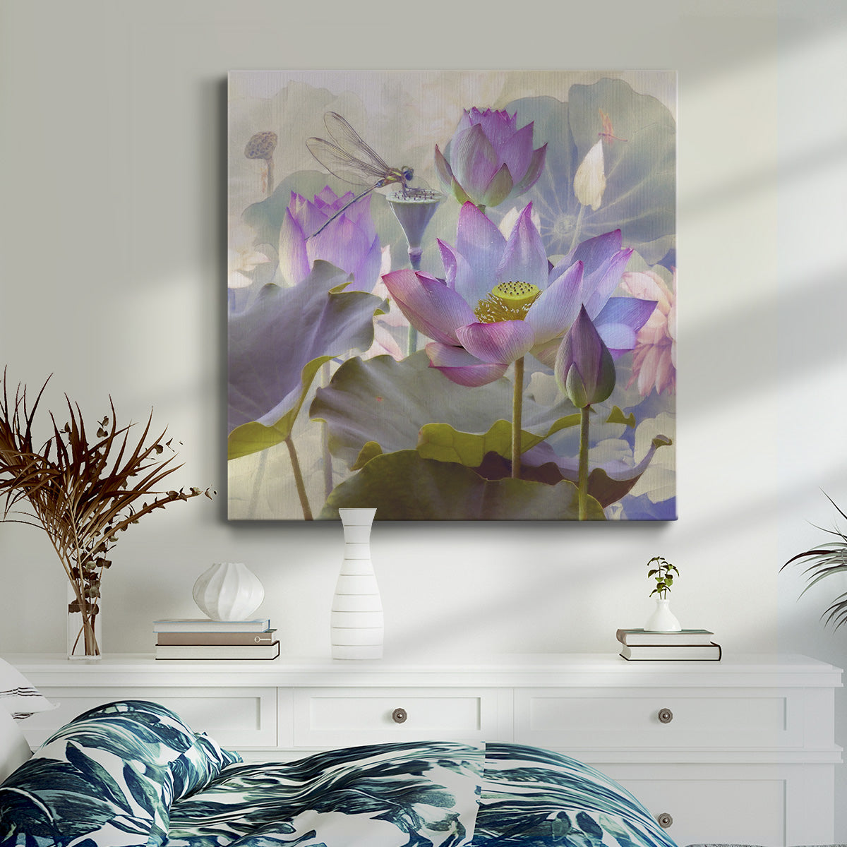 Lotus Sanctuary II - Canvas Art Print