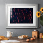 Crimson Constellation - Modern Framed Art Print