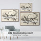 Study of a Cat (Étude de chat), 1946 - Floater Framed Canvas Print