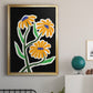 Pop Flowers I - Modern Framed Canvas Print