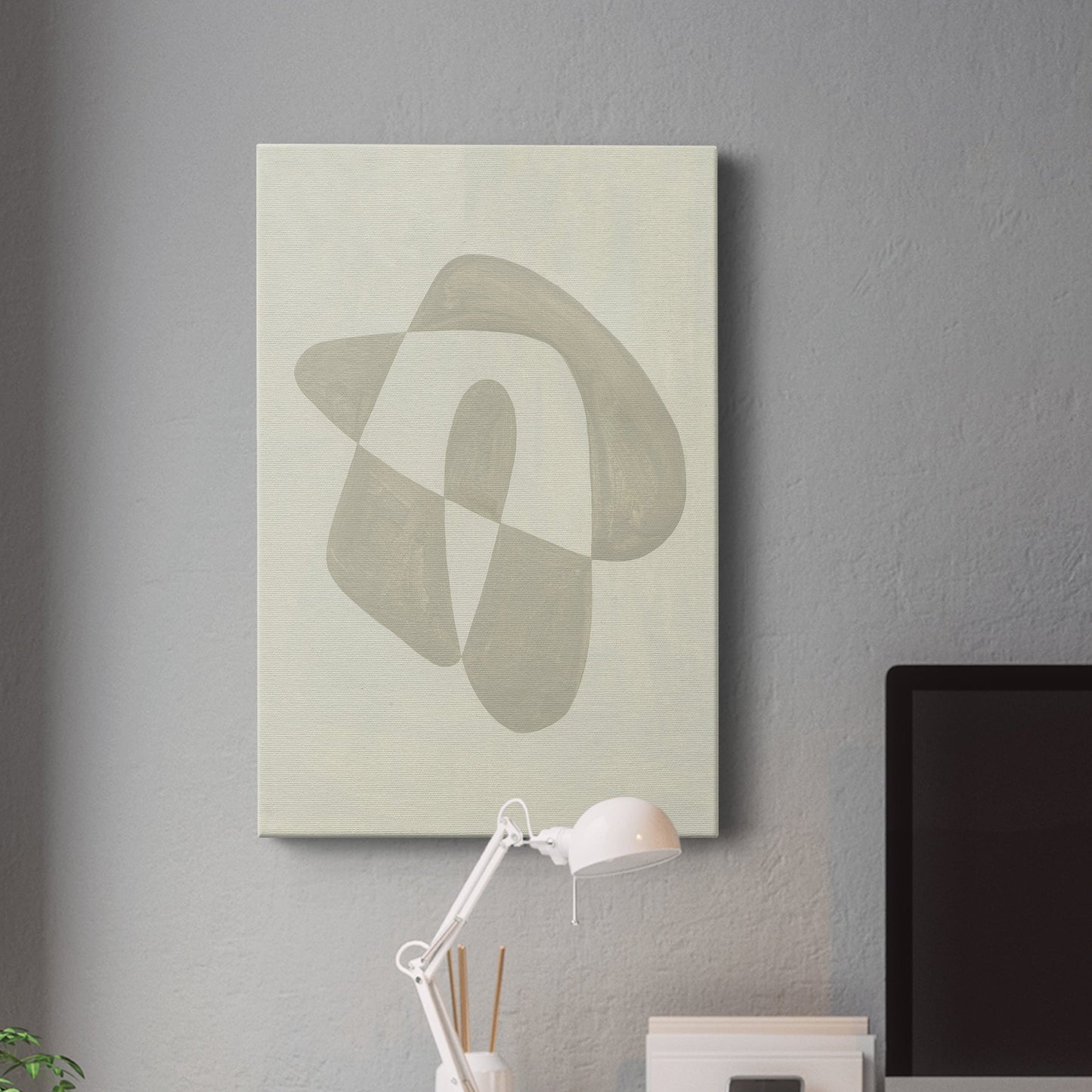 Soft Shape IV Premium Gallery Wrapped Canvas - Ready to Hang