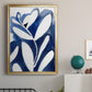 Blue Eucalyptus I - Modern Framed Canvas Print