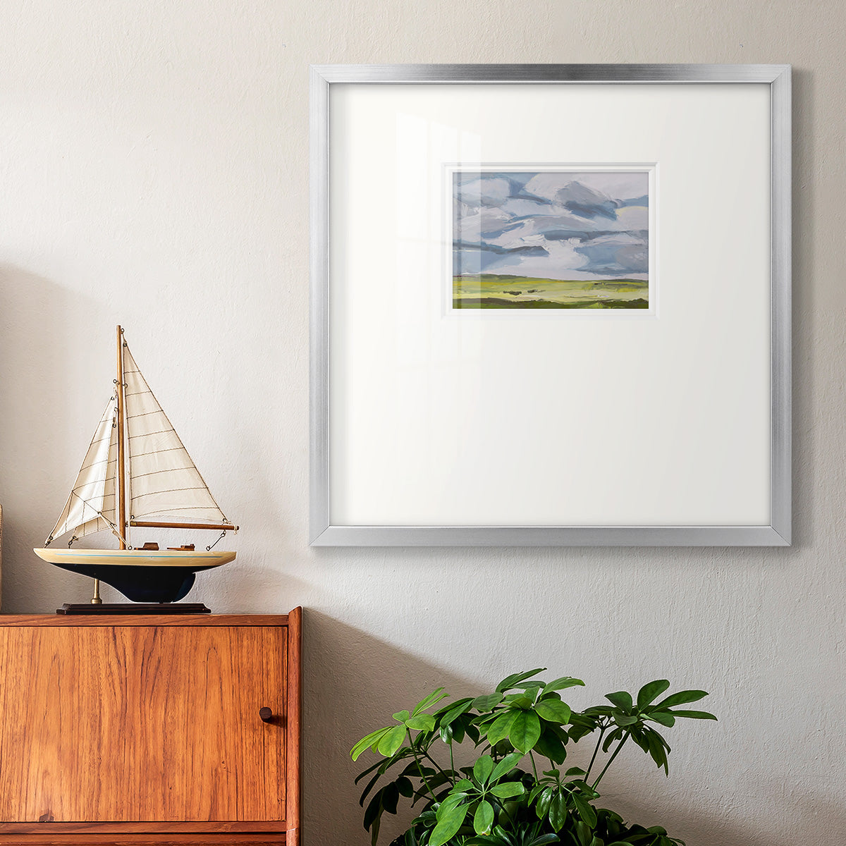 Lightbreak- Premium Framed Print Double Matboard