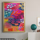 Vivaciously Changing I - Modern Framed Canvas Print