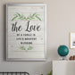 Love of a Family - Modern Framed Canvas Print