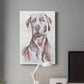 Sitting Dog I Premium Gallery Wrapped Canvas - Ready to Hang